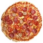 Pepperoni & Ham Pizza  7" 