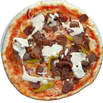 Special Mix Kebab Pizza  12" 