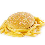 Kids Burger & Chips 