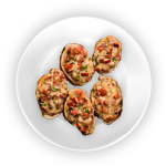 Bruschetta With Cheese 